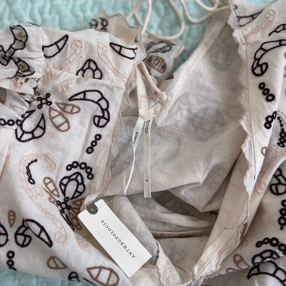 Anthropologie Eyelet Blouse NWT - Picture 4 of 7